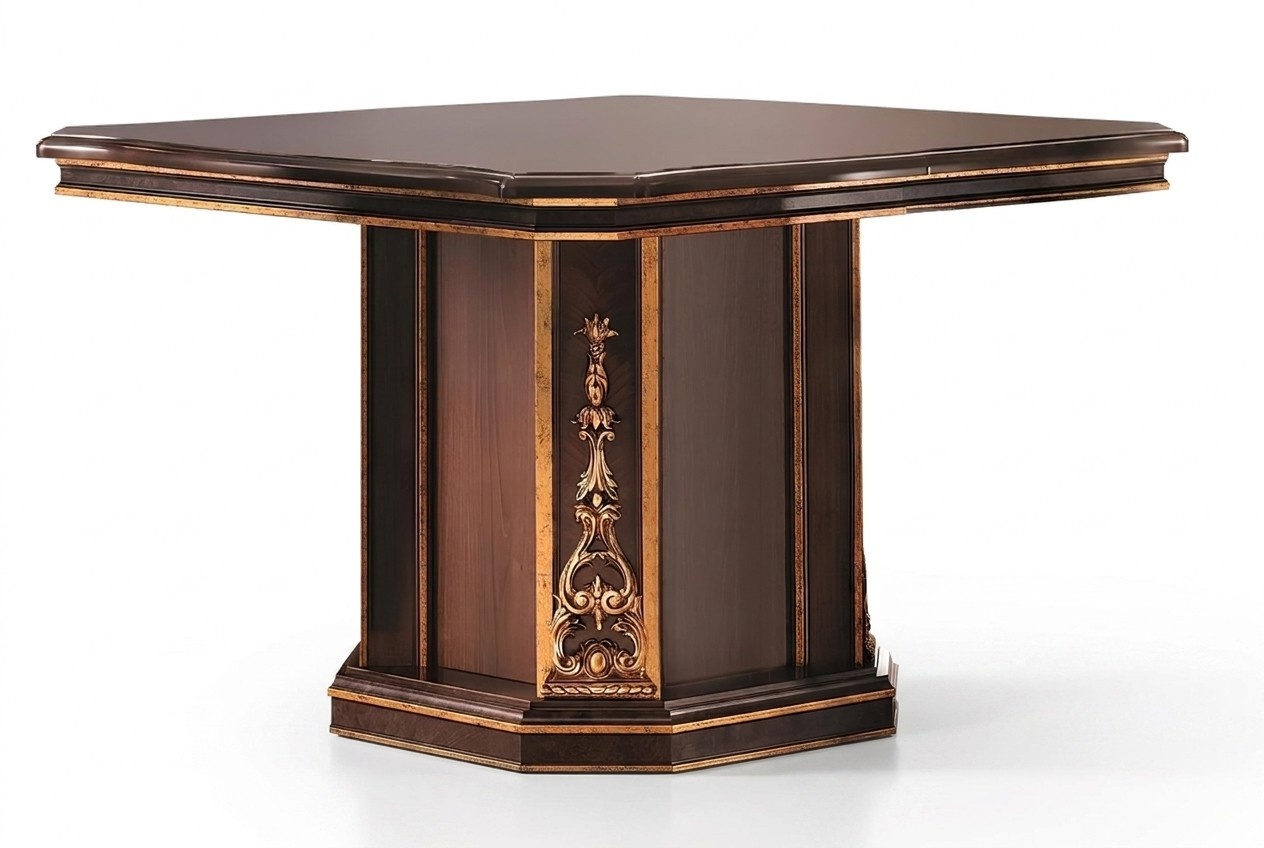 Dining table wooden table wood tables table dining room design luxury furniture arredoclassic