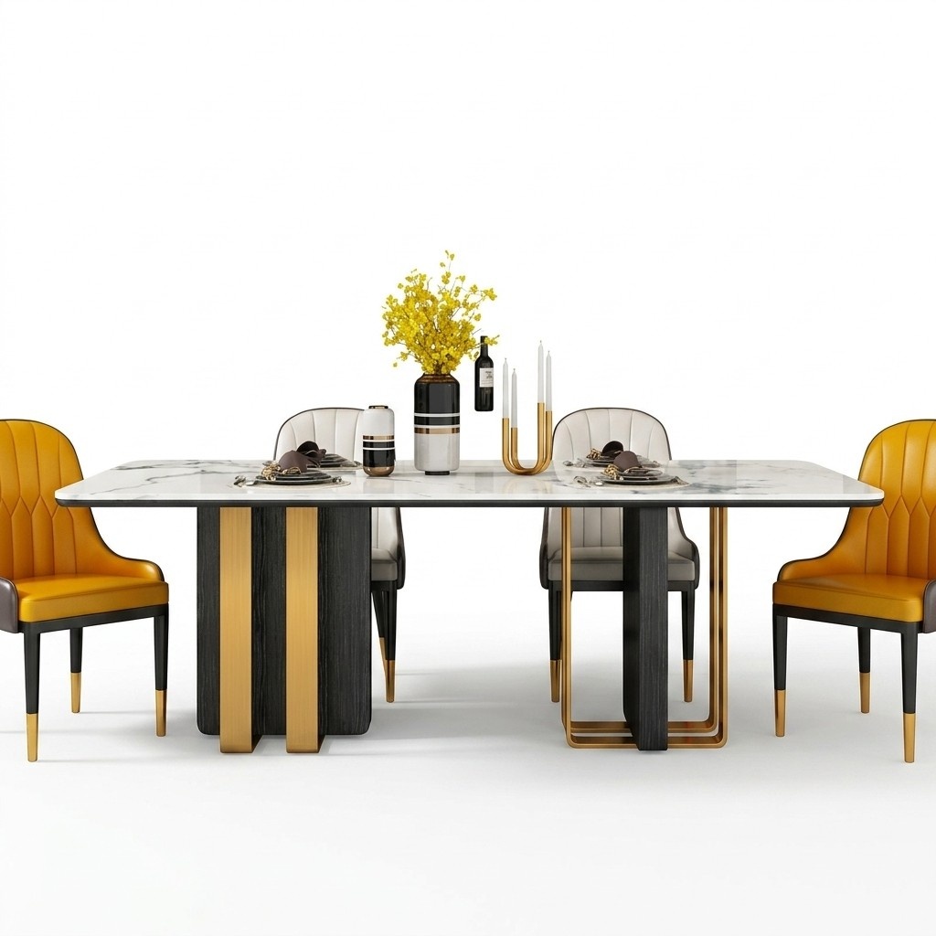 Dining Tables Marble Dining Table Modern Furniture Tables Design Table Dining Metal New