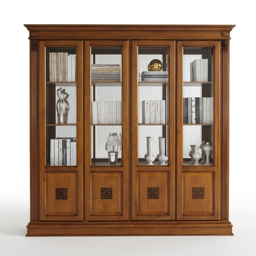 Display Cabinet Showcases Living Room Display Cabinets Design Baroque Rococo Wood New