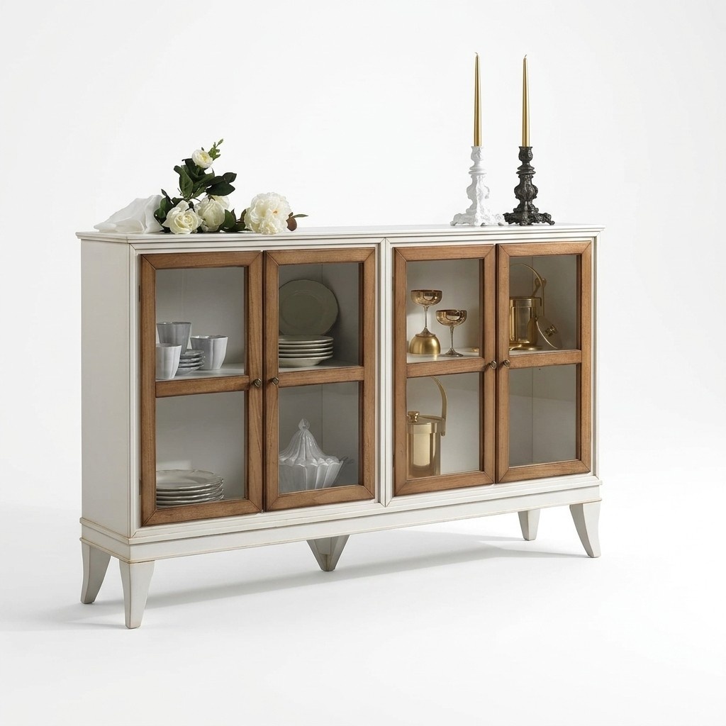 Showcase sideboard retro style living room cabinet chest of drawers collection showcases new