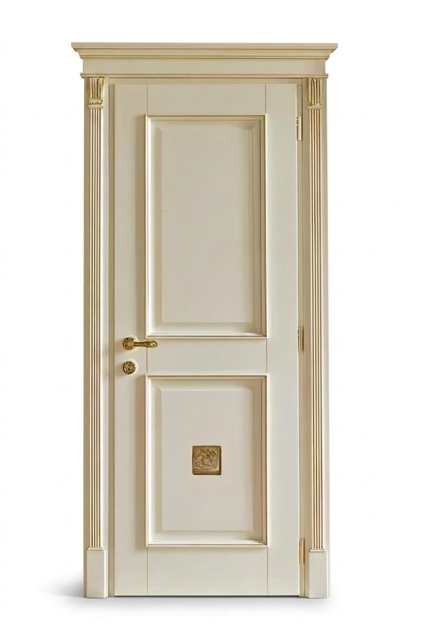 Door + Frame Interior Doors Baroque Made to Measure Classic Real Wood Doors Italy New!