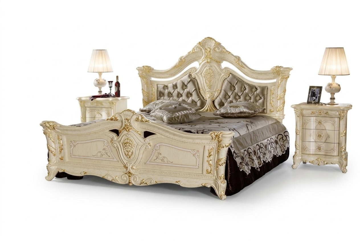 Double Bed Frame Wood Design Modern Luxury Bed Hotel Beds Upholstered Bed