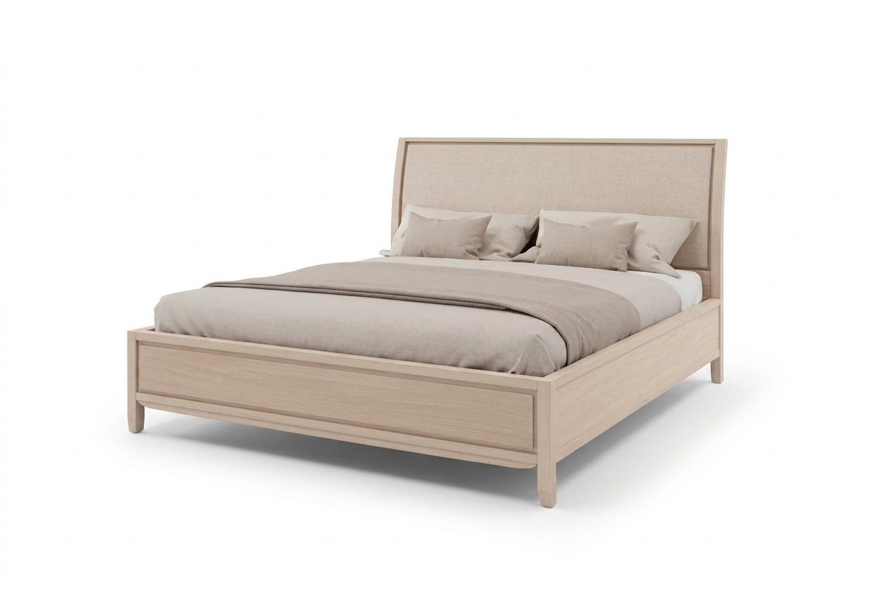 Double Bed Beds Bedroom Design Beds Furniture Solid Wood Bed New