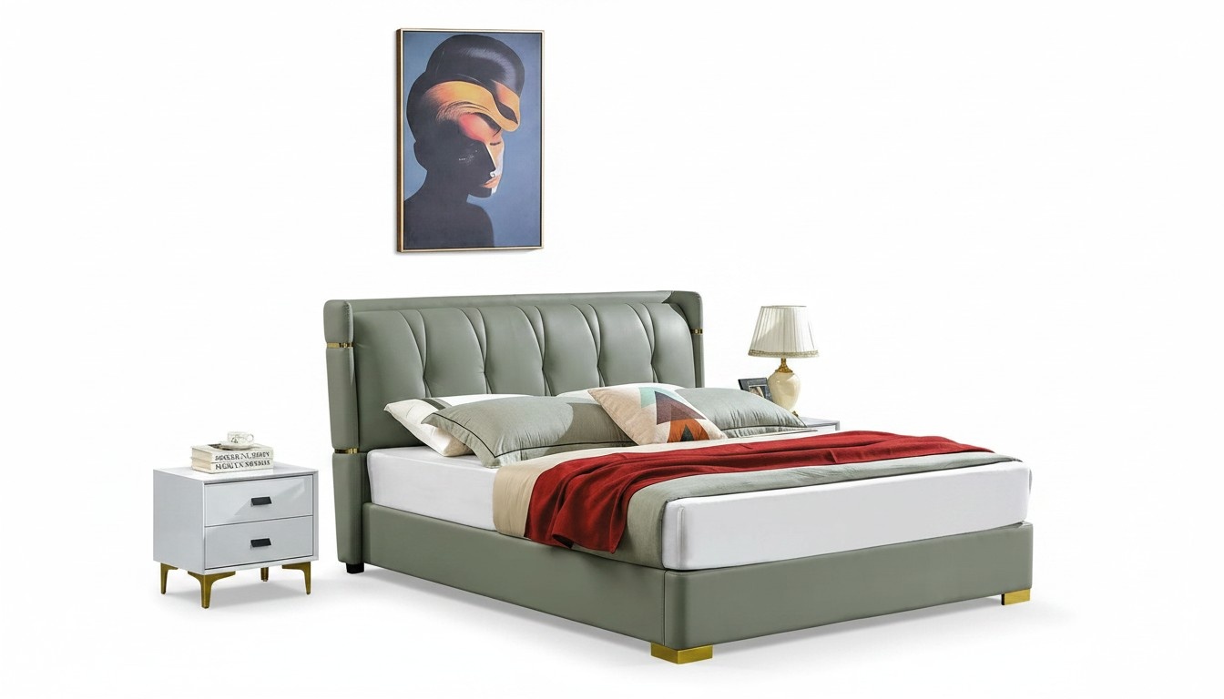 Double bed beige furniture beds bedroom double bed beige hotel interior