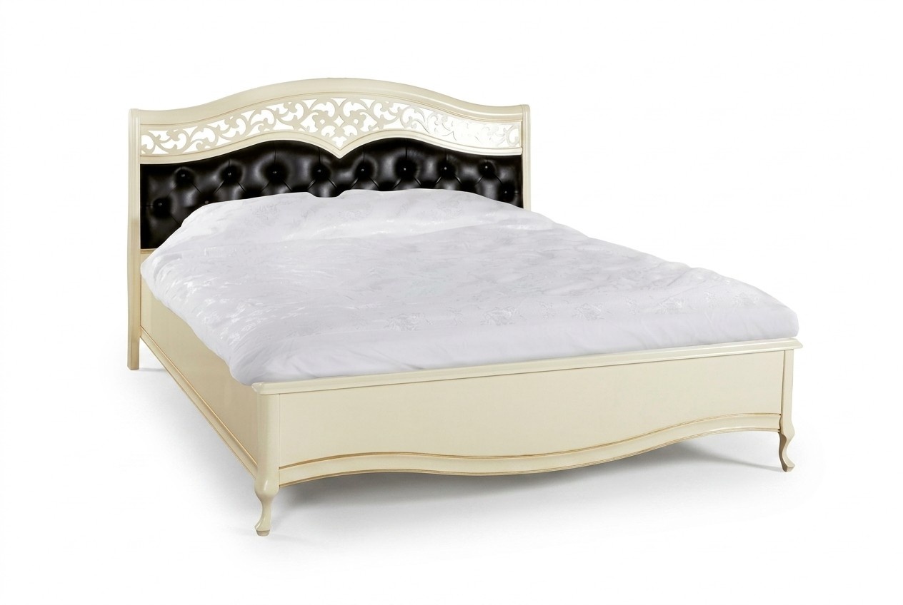 Double bed Chesterfield comfort classic style wooden beds furniture
