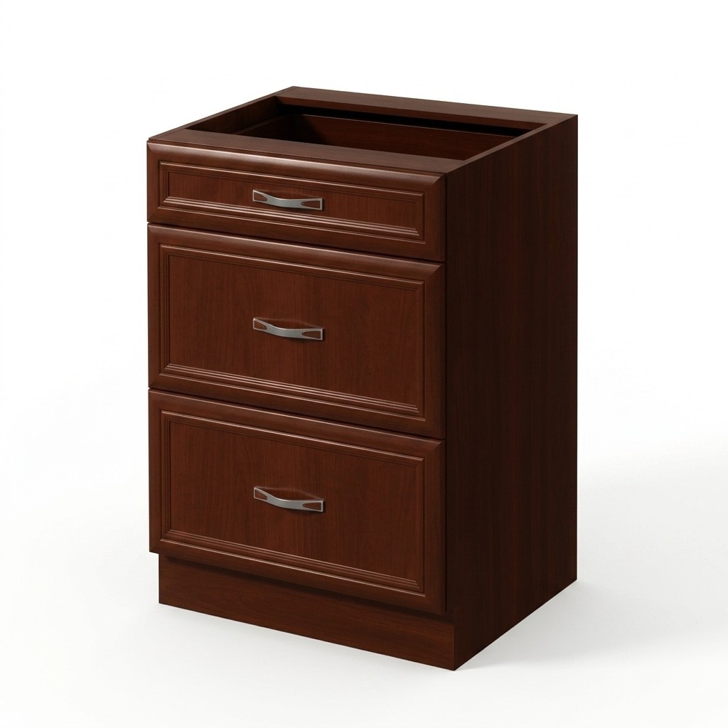 Schubladenschrank Unterschrank Schubladenkommode 3 Schubladen Küche