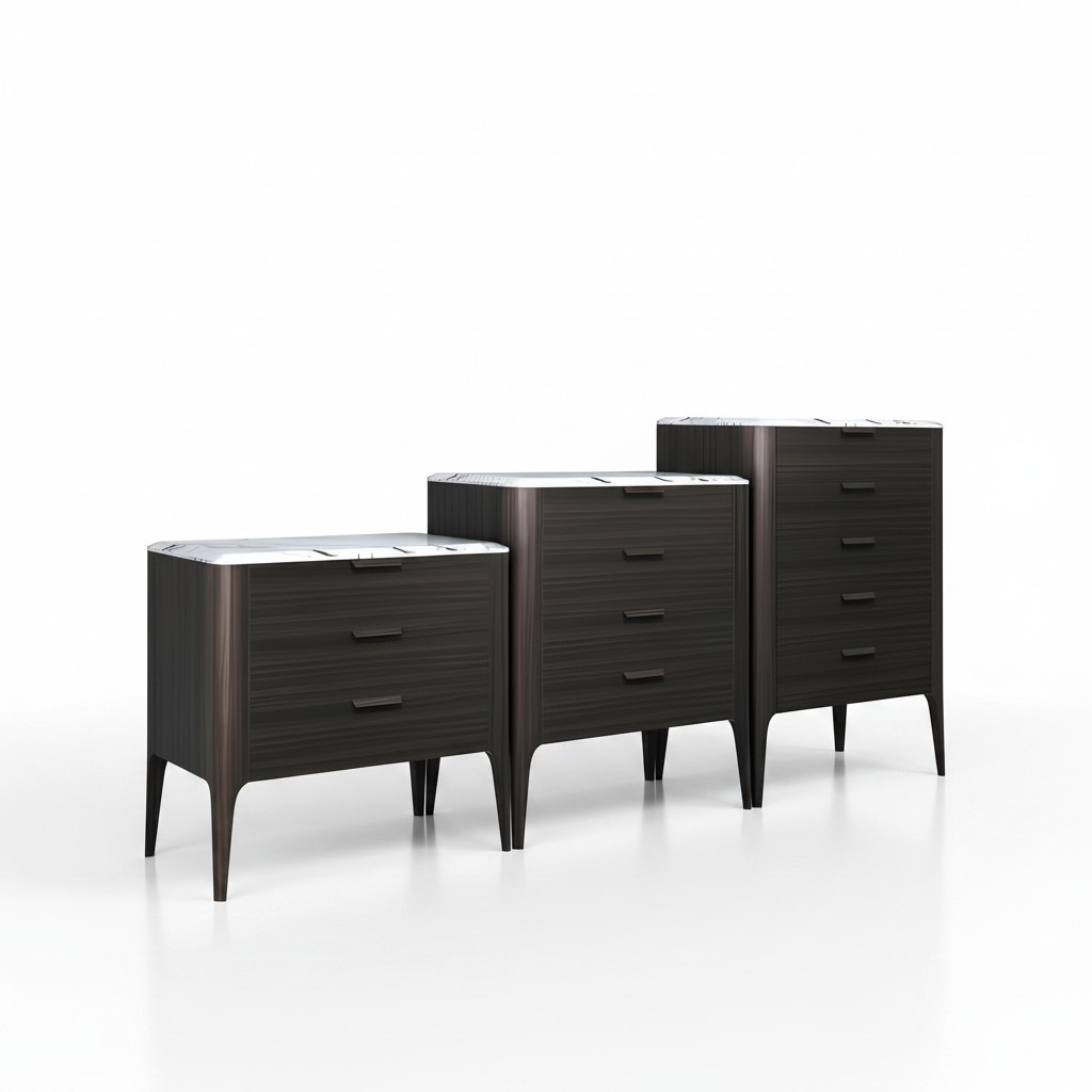Dresser Abstract Design Living Room Furniture Sideboard Wood New Sideboard Chests of Drawers