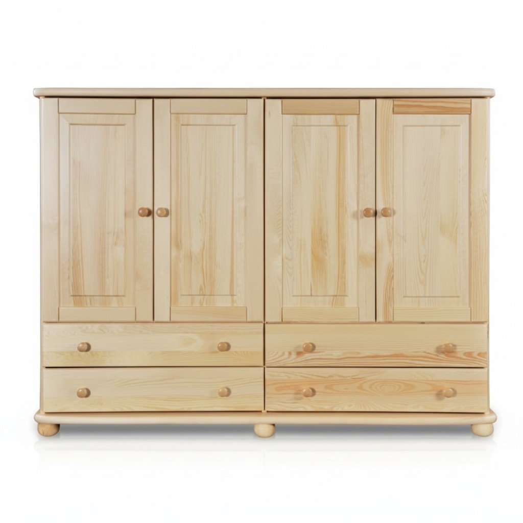Dresser Design Lowboard Sideboard Cabinet Real Wood Buffet Dressers Sideboard