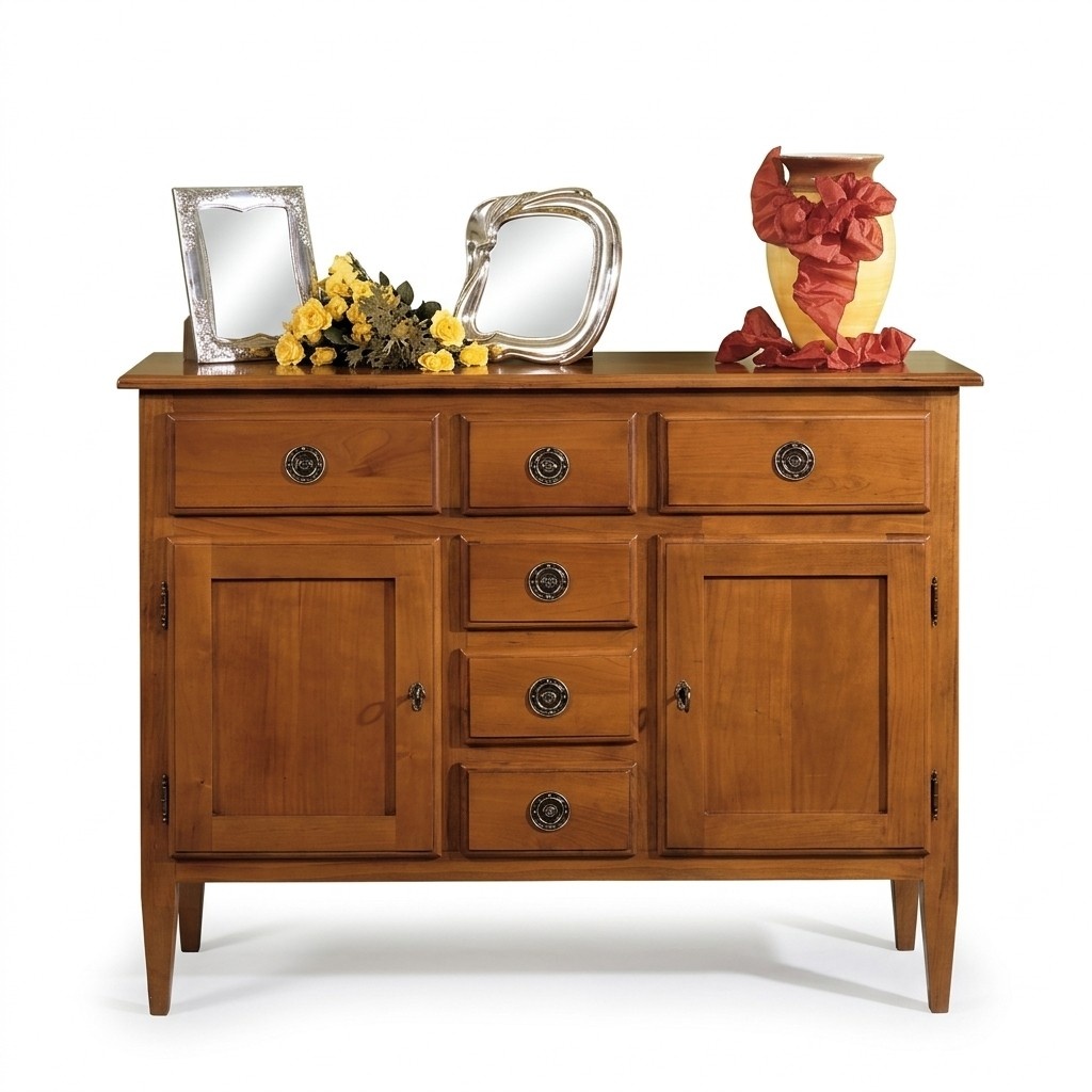 Chest of drawers dresser sideboard brown sideboards cabinet chests of drawers furniture solid wood