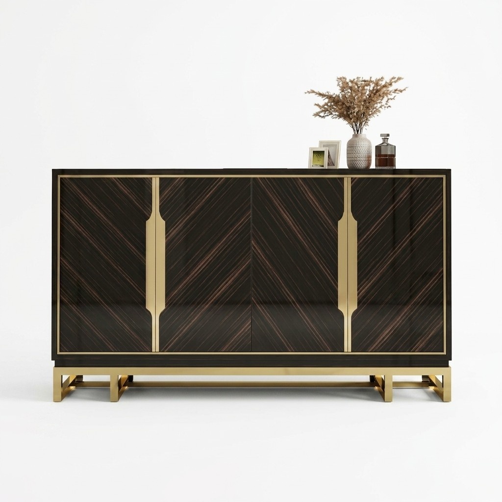 Chest of drawers sideboard cabinet luxury cabinet shelf furniture wooden cabinet new