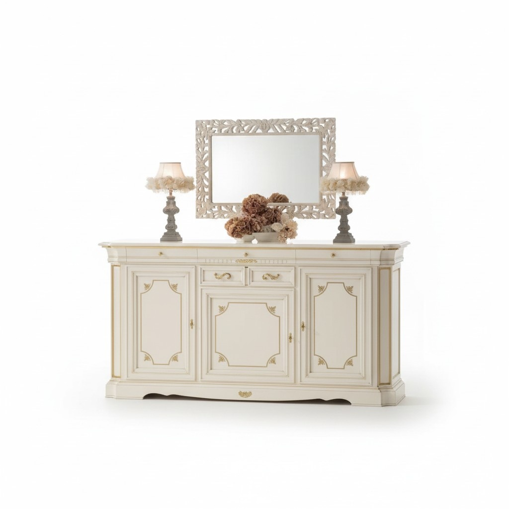 Chest of Drawers Sideboard Cabinet Wood Chests of Drawers Italian Furniture Solid New