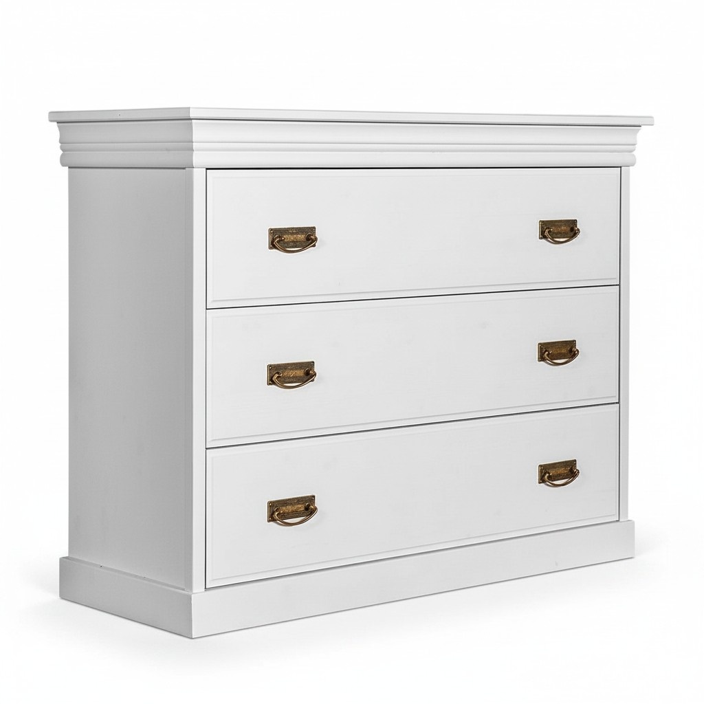 Chest of drawers sideboards 3 drawers tall cabinet cabinet new wood