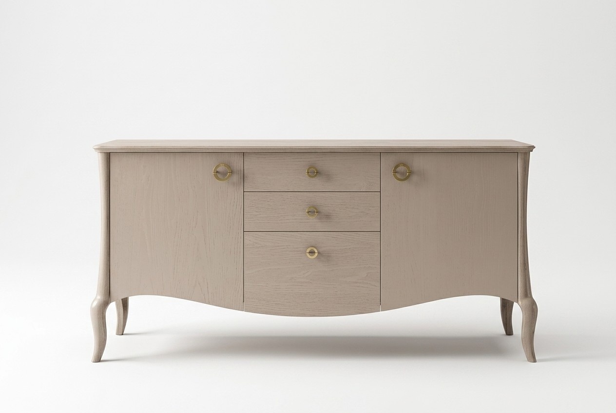 Chest of drawers Sideboard Cabinet Shelves Solid wood Furniture from Italy