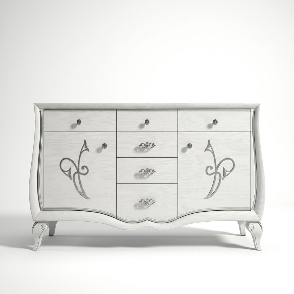 Chest of Drawers xxl Sideboard Cabinet Luxury Chests of Drawers Shelf Console Furniture New