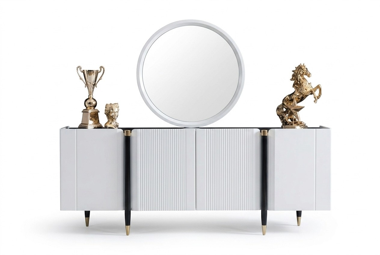 Chests of drawers shelf console furniture sideboard Italian style dresser cabinet luxury