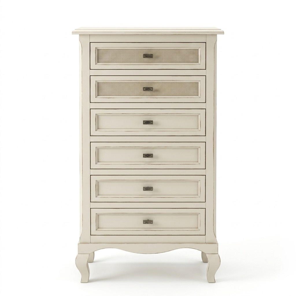 Chests of Drawers White Sideboards Solid Wood Cabinet Furniture Dresser