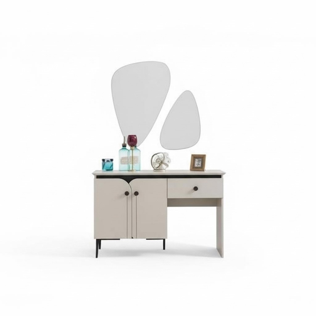 Dresser, dressing table, vanity, beauty table, makeup table.