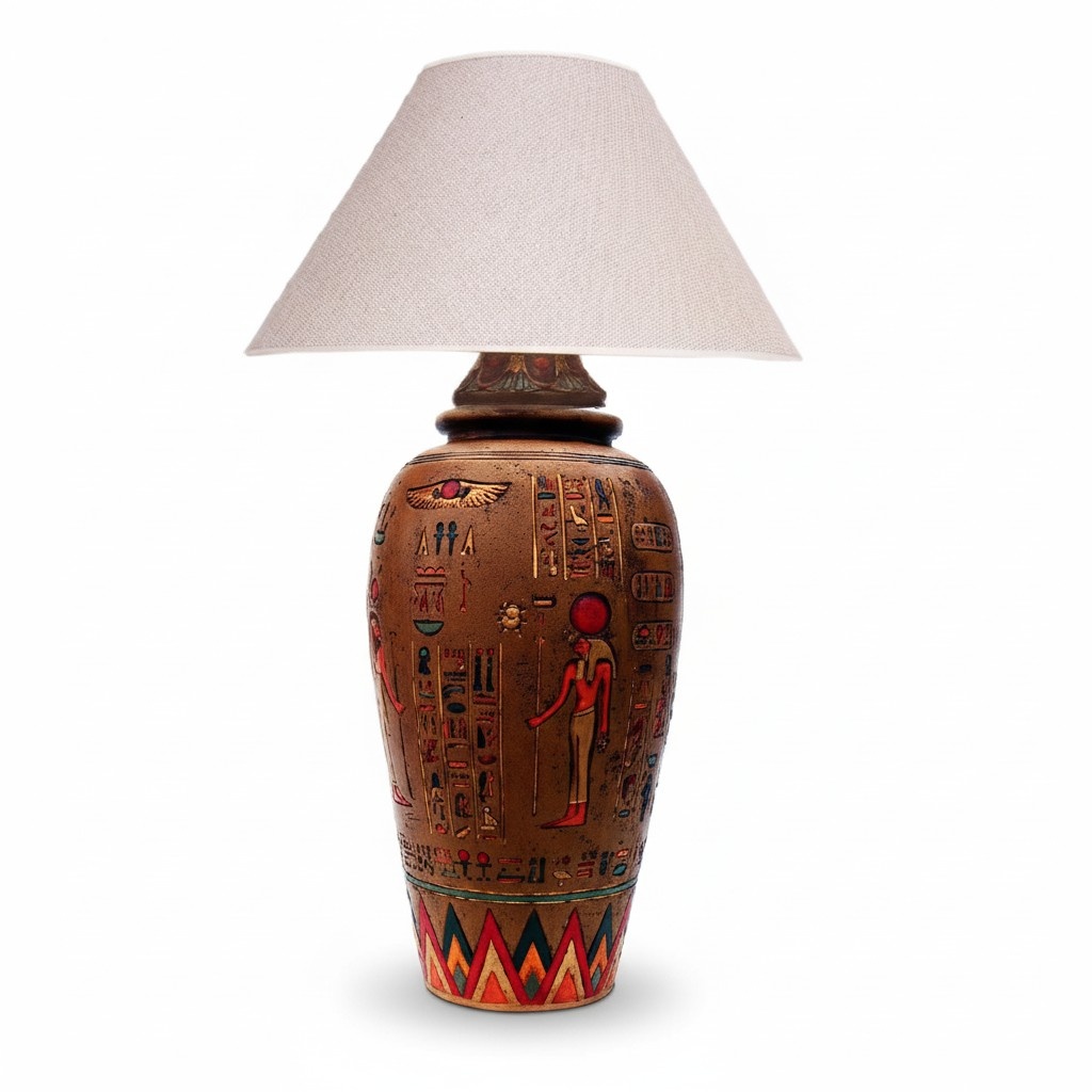 Egyptian Floor Lamp Table Lamp Lamp Lamps Handmade Lamps Floor Lamp