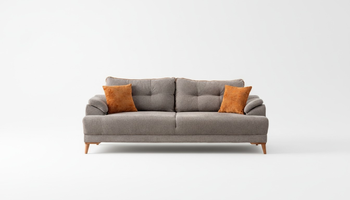 Elegant 3-seater sofa Luxury couch comfort and style for your living room.