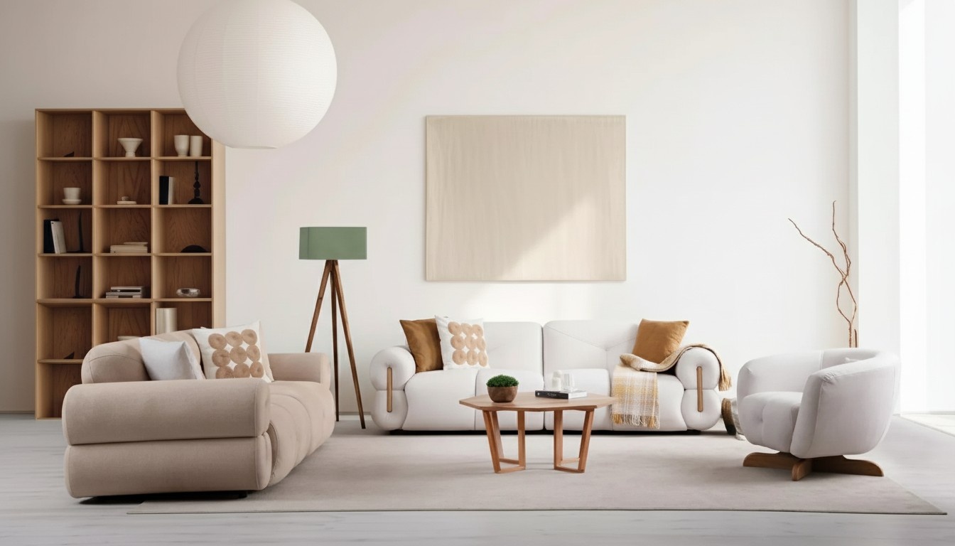 Elegant living room set exclusive 2x upholstered couches designer armchairs