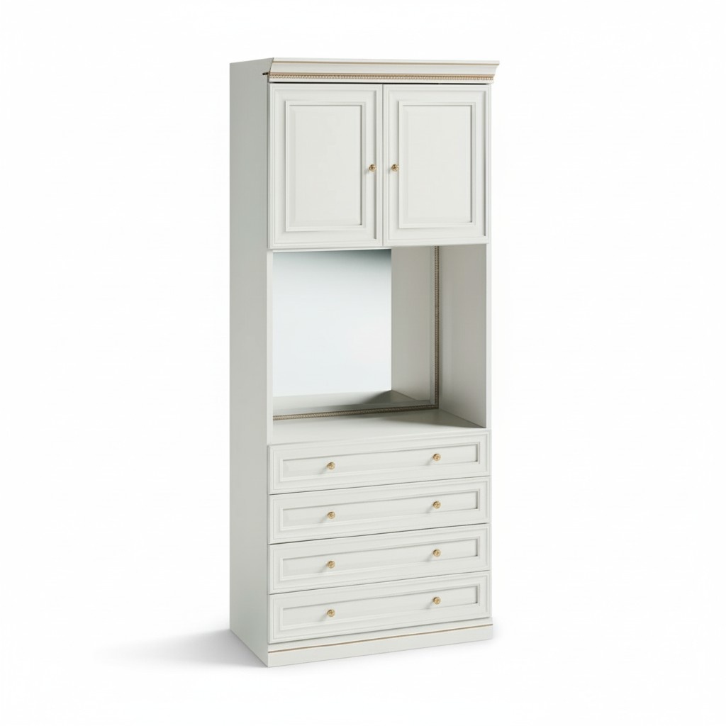 Element Model V2D-05-L for Walk-in Closet Wardrobe Italian Furniture