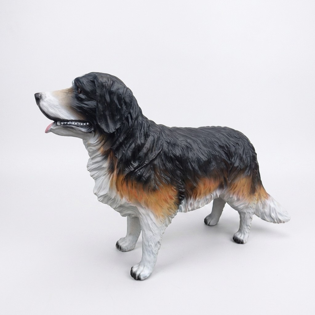 Decorative garden sculpture of english springer spaniel dog figurine 75x112cm sizes