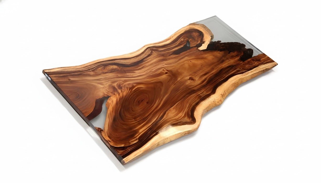 Epoxy Resin Dining Table River Table Real Wood Solid Tables 200x90 River Table New
