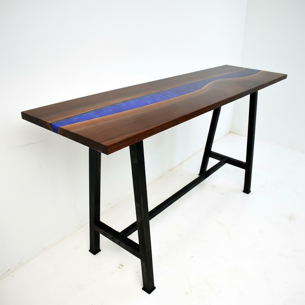 epoxy resin table wood handmade tables solid counters bar table