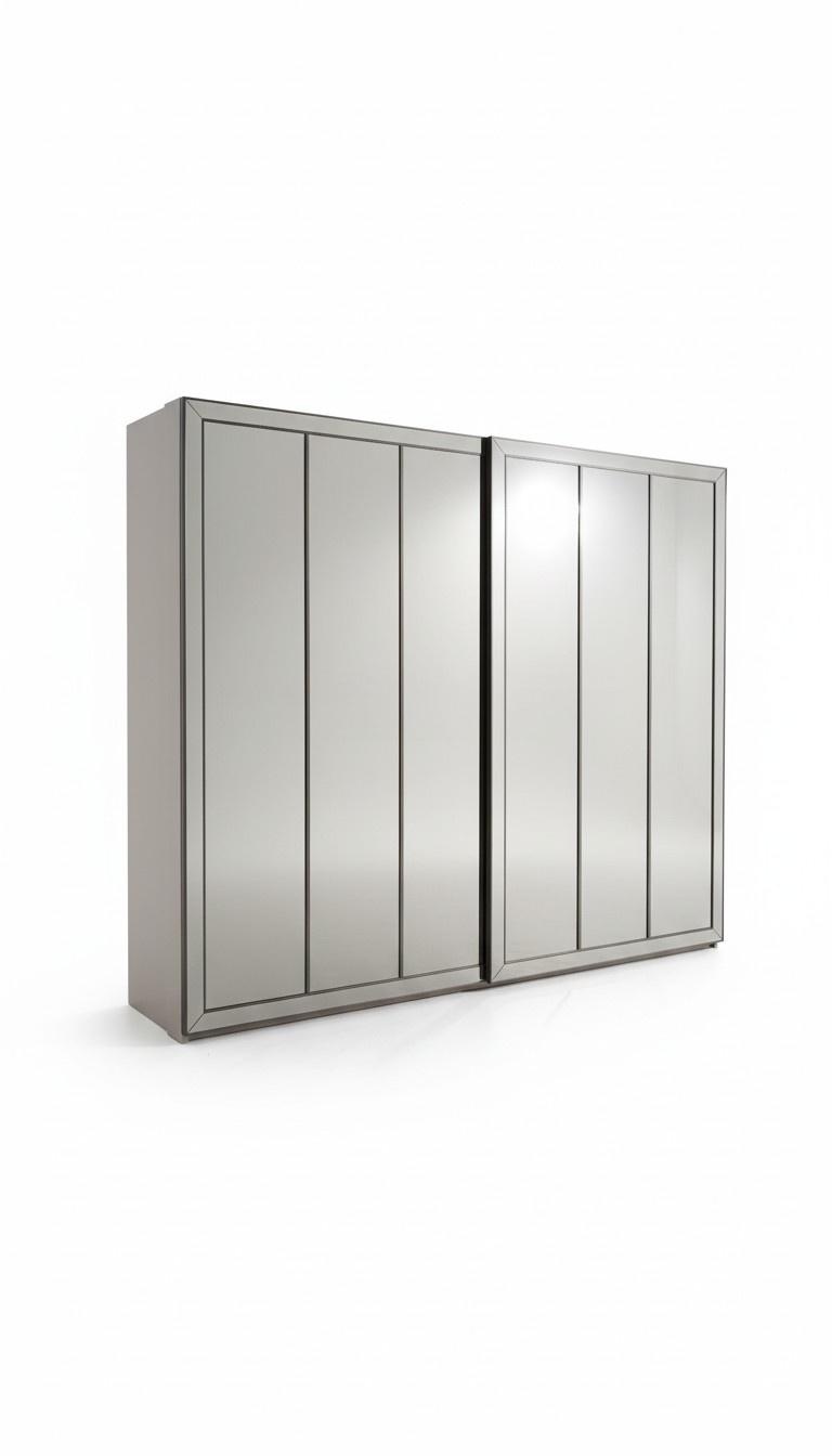 Exclusive black wardrobe Stylish wooden bedroom furniture
