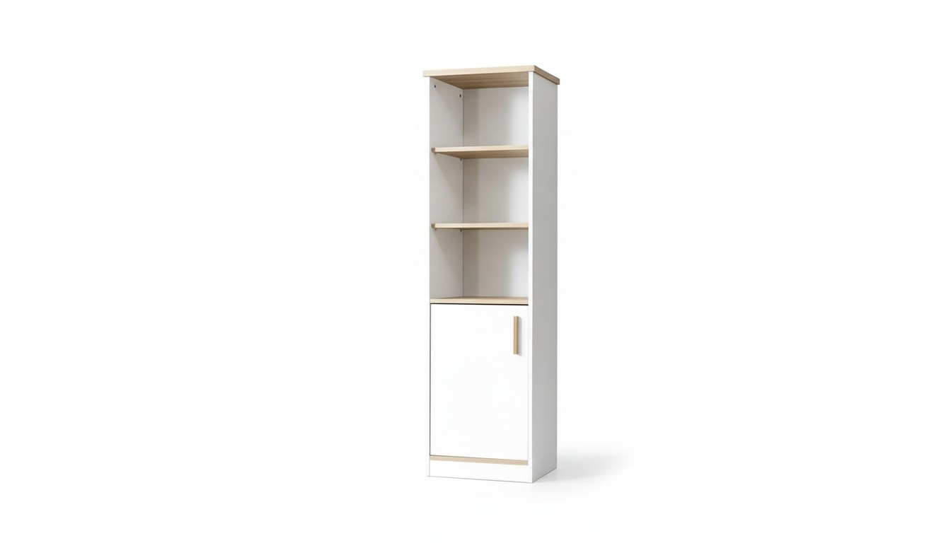 Exclusive white bookcase Designer bookshelf Children\'s room furniture