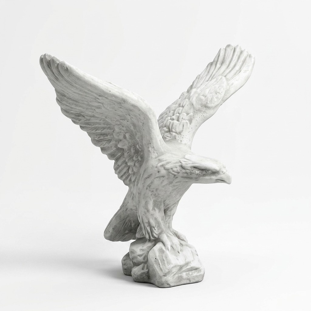 Figurine Eagle Garden Statue Sculpture Figures Statues Decoration New 103023