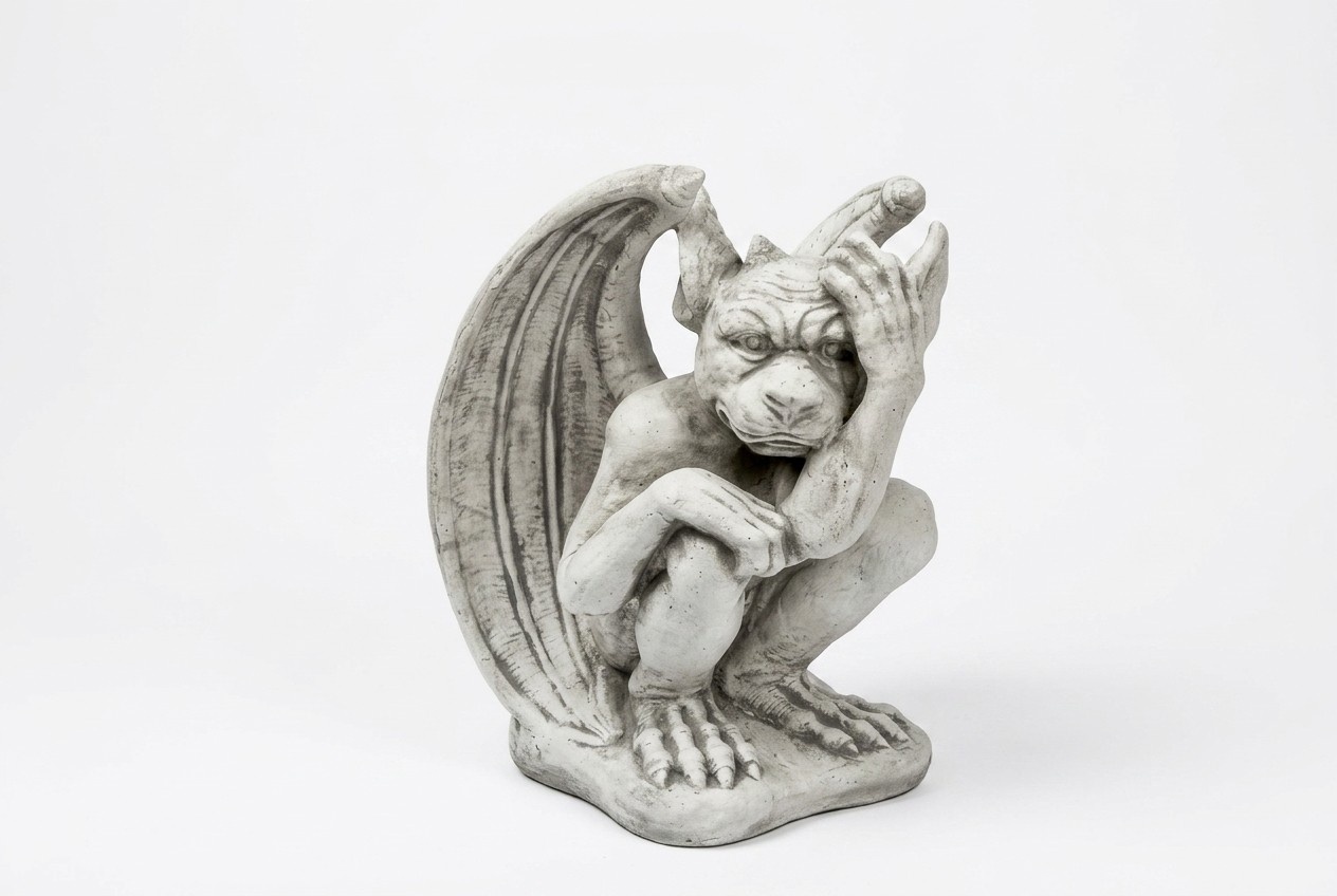 Figure Sculpture Dragon Child Garden Sculptures Figures Statues Statue New 023