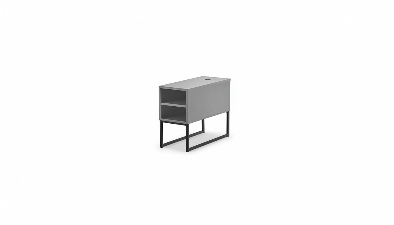 Gray rectangular filing cabinet shelves modern office furniture home office