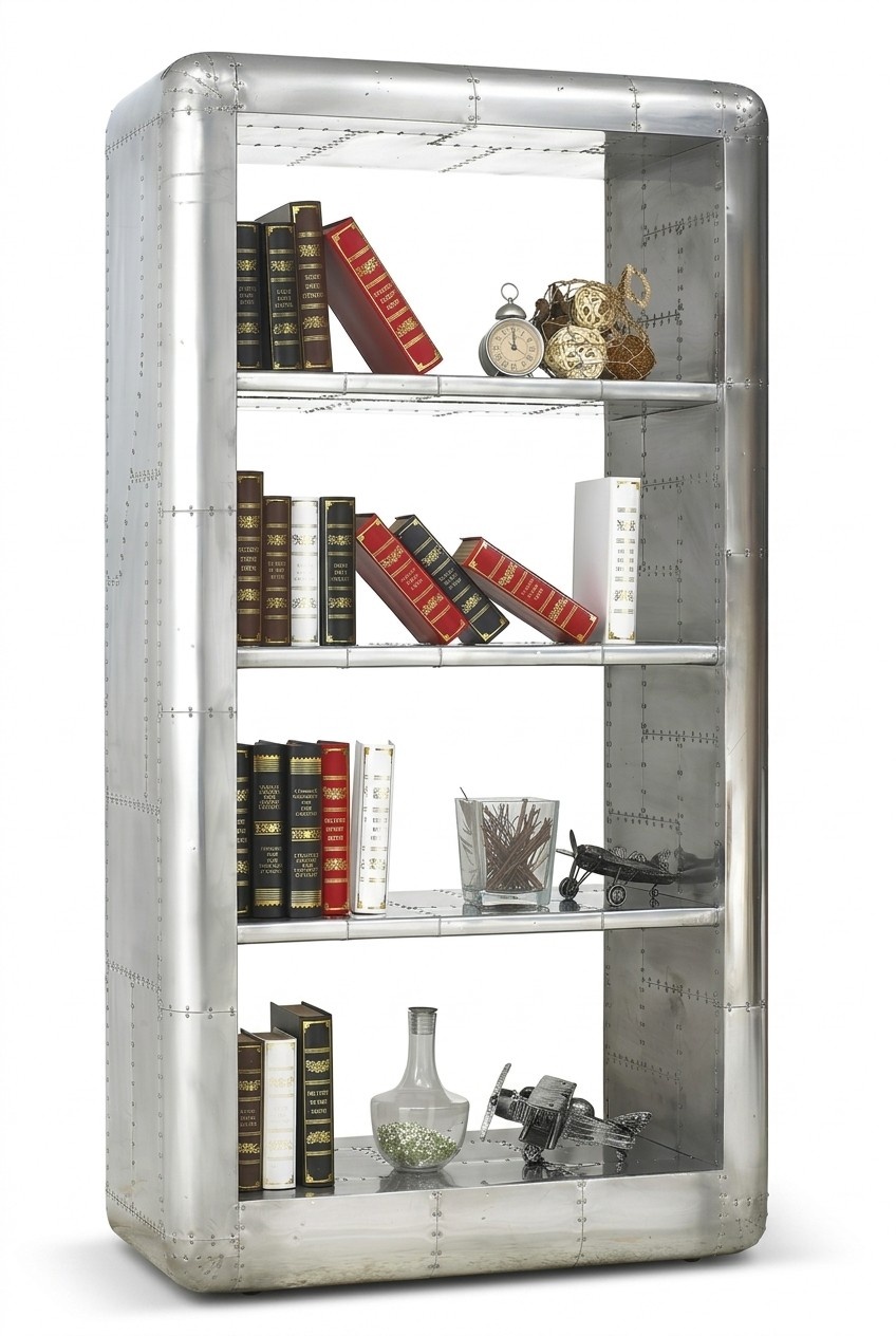 Flieger furniture aluminum shelf luxury designer furniture cabinet shelves office new