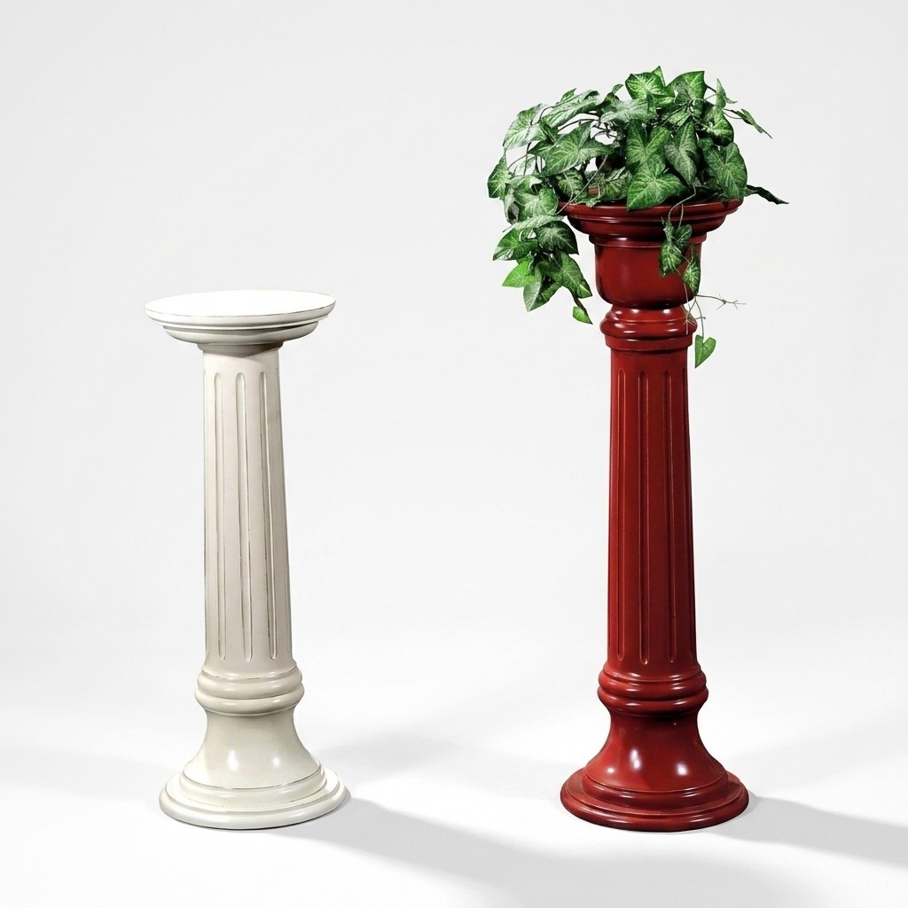Flower stand Flower column Flower basket Flower stand Flower stand White new