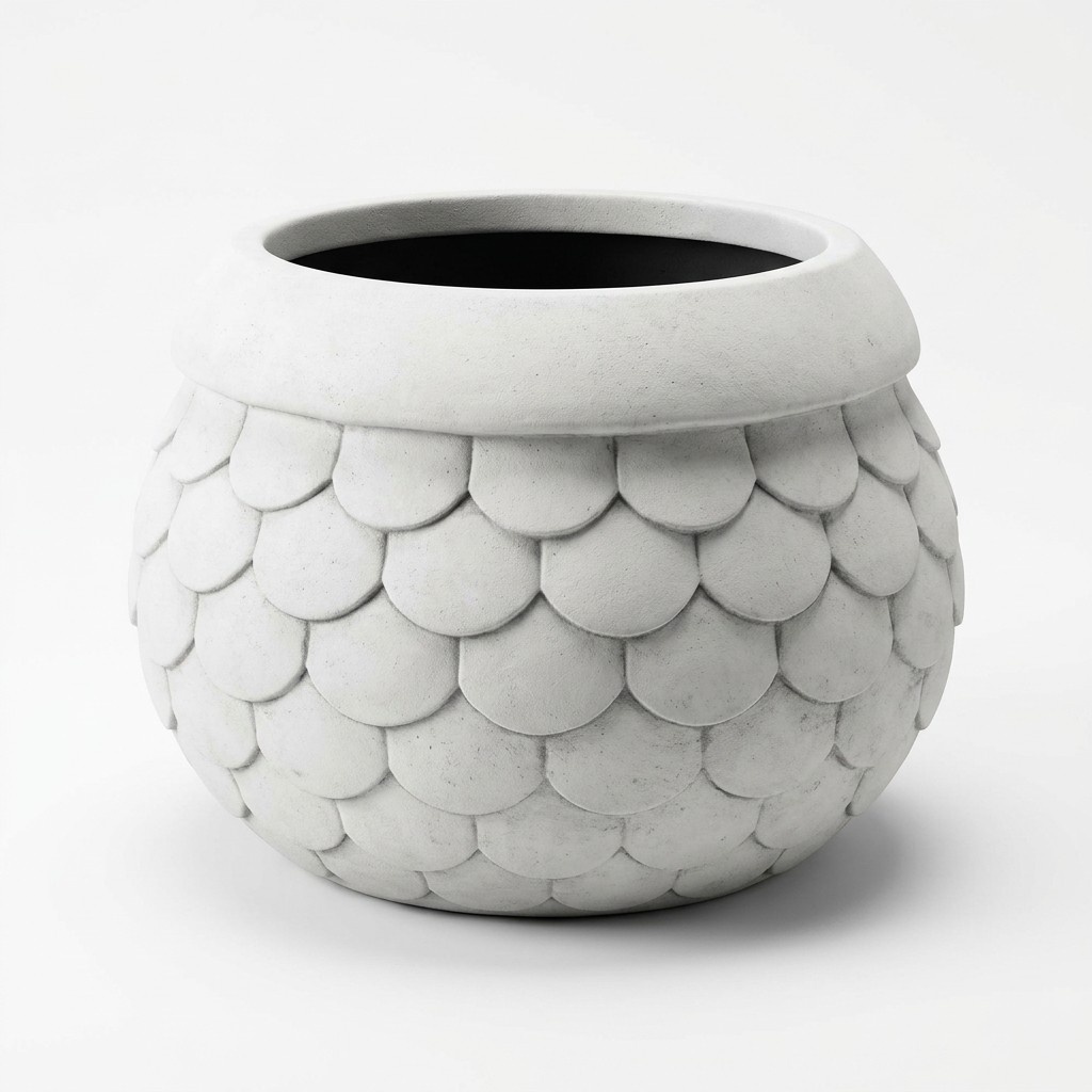 Flower Pots Box Pot Flower Pots XXL Concrete Garden Terrace Sculpture S204035