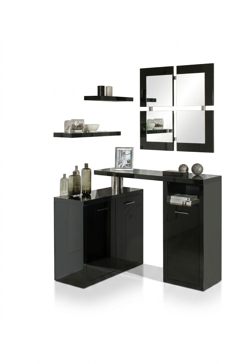 Hallway Wardrobe Console Table Entrance Consoles Tables Wall Chests of Drawers High Gloss New