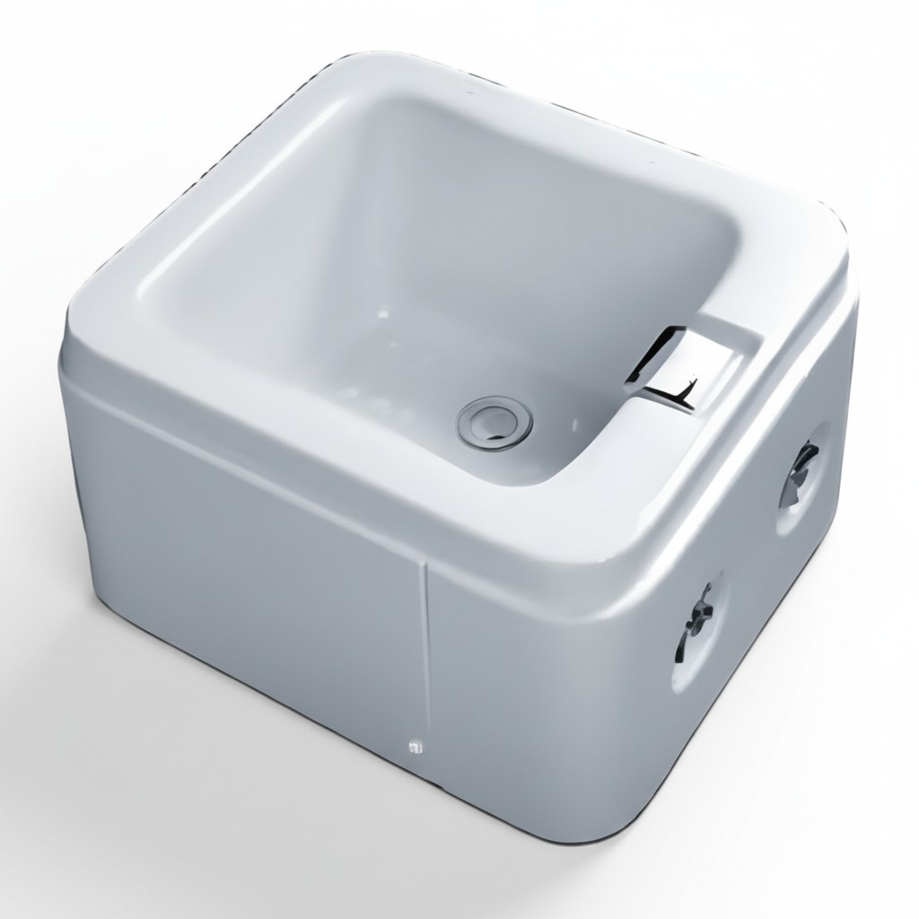 Foot bath Foot relaxation bath Foot care tub Wellness foot bath 57x48 cm