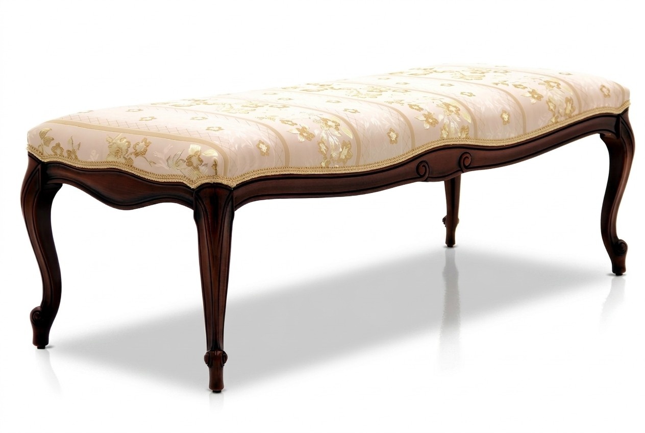 Footstool ottoman furniture stool stool pouf Chesterfield upholstered side stool