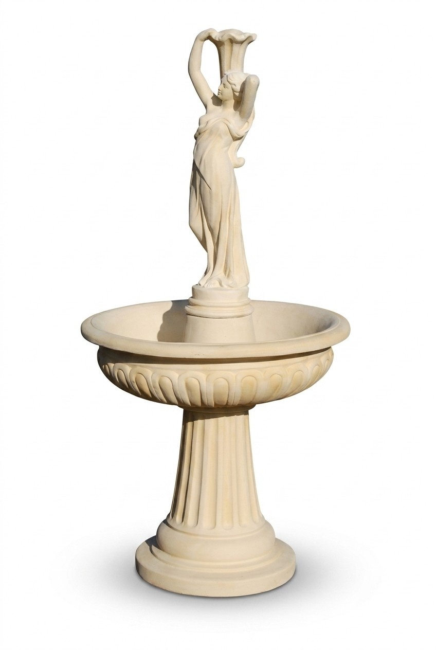 Fountain Frog Fountain 184cm Stone Fountain Garden Fountain