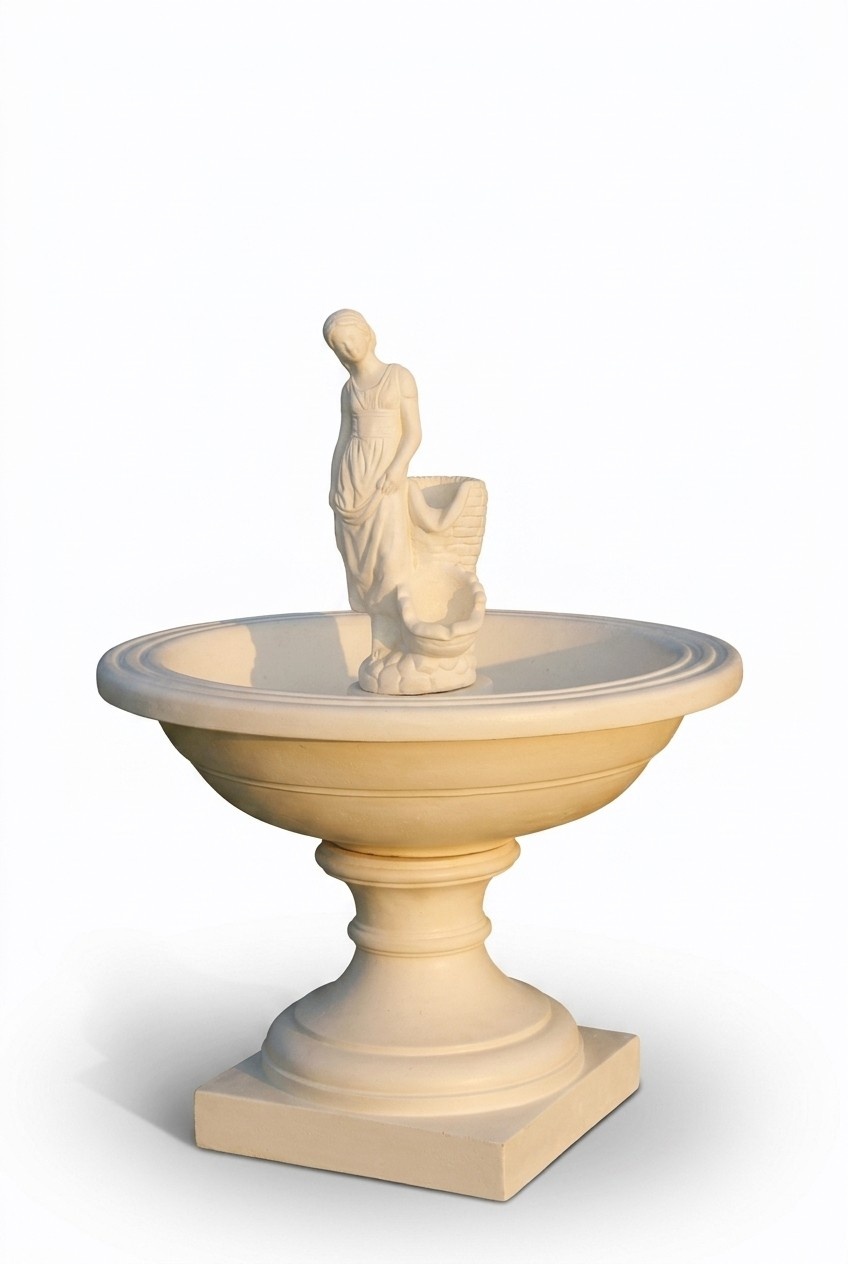 Fountain garden pond fountain 136cm stone fountain garden fountain Fontaine New