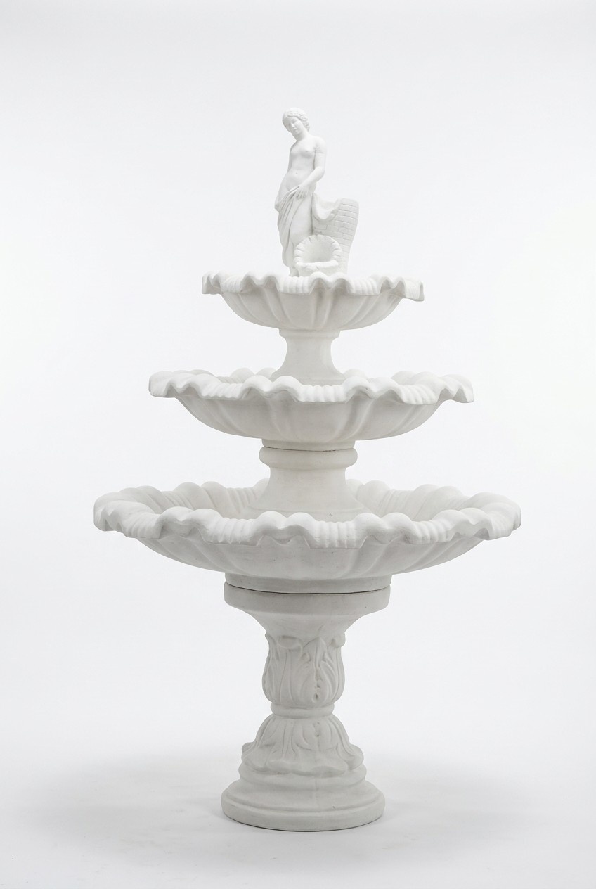 Fountain garden pond fountain 217cm stone fountain garden fountain Fontaine New