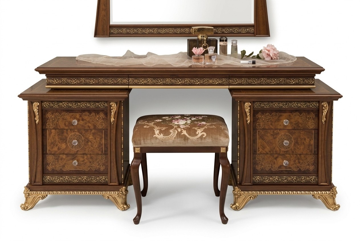Dressing table Dressing table Baroque antique style Dressing table Tables Console table