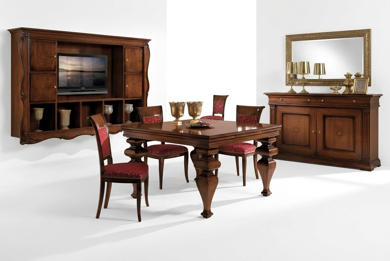 Furniture Furnishing Group Table + 4 Chair Set 5pcs Dining Table Set Dining Room
