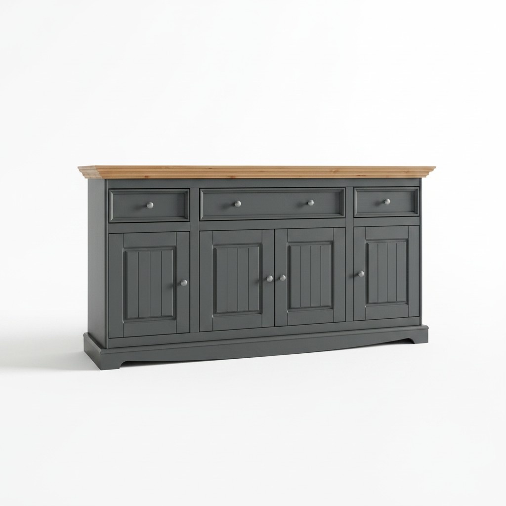 Furniture Real Wood Cabinets Sideboard Chests of Drawers Solid Sideboard Cabinet New