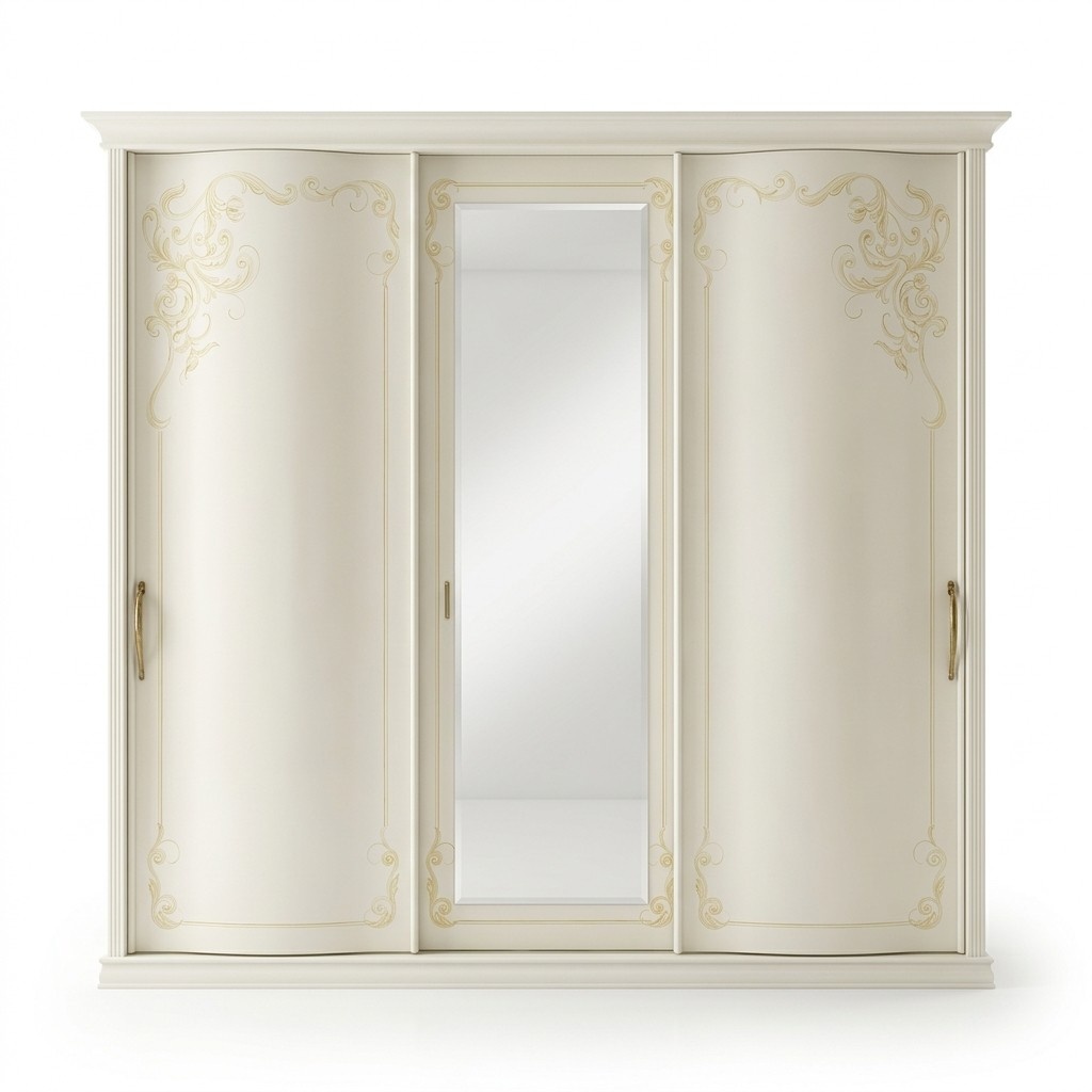 Furniture wardrobe baroque bedroom wardrobes furniture white closet
