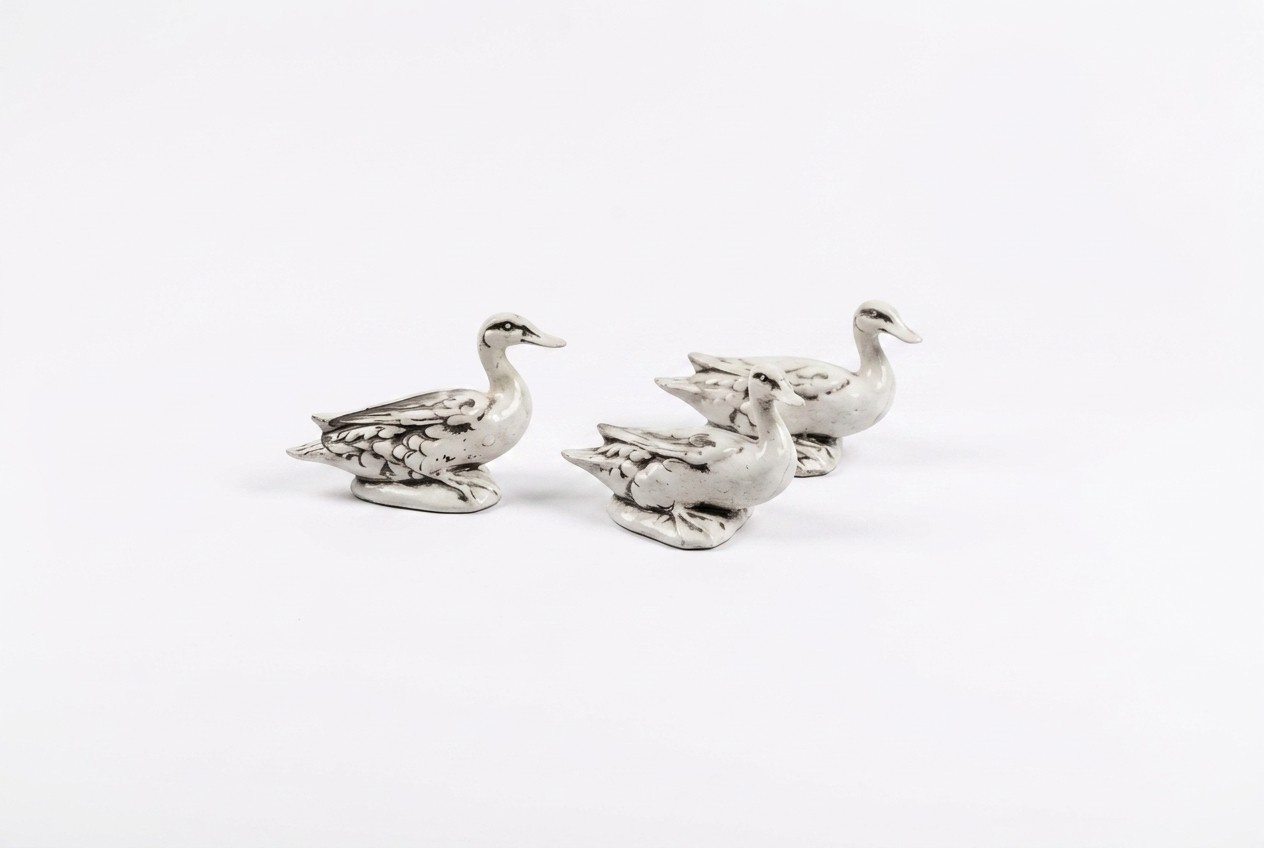 Garden Decoration Duck Terrace Stone Figures Figurine Statue Sculpture Bird 21cm