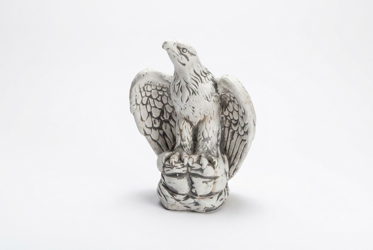 Garden Decoration Eagle Terrace Stone Figures Figurine Statue Sculpture Bird 29cm