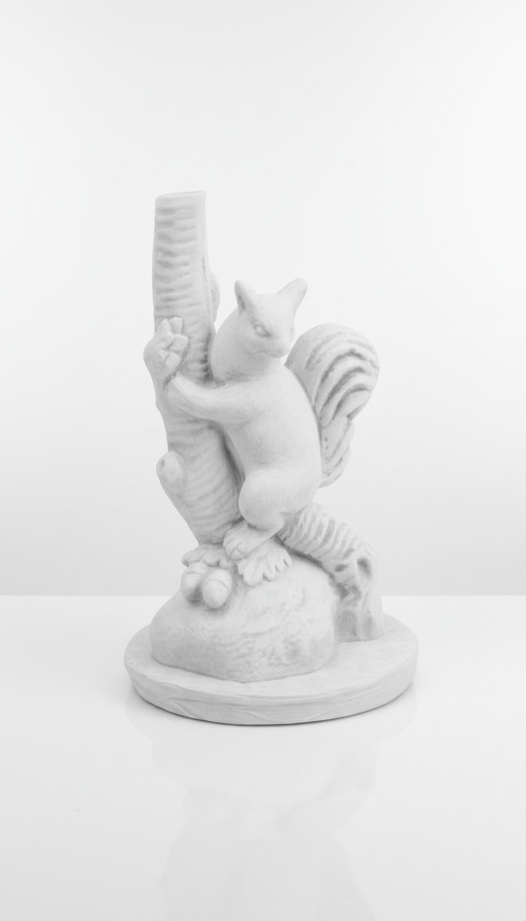 Garden Decoration Ferret Terrace Stone Figures Figurine Statue Sculpture New 248
