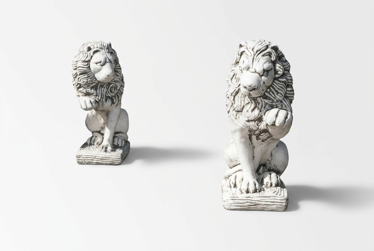 Garden Decoration Lion Statue Sculpture Figures Sculptures Designer Figure 225 New